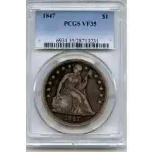 Dollars---Liberty Seated 1840-1873 -Silver- 1 Dollar (3)