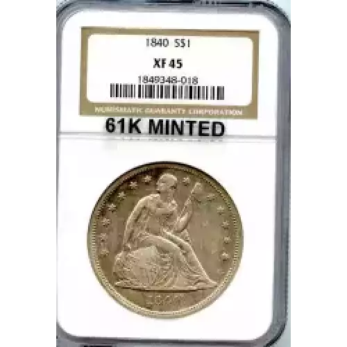 Dollars---Liberty Seated 1840-1873 -Silver- 1 Dollar (3)