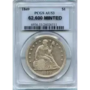 Dollars---Liberty Seated 1840-1873 -Silver- 1 Dollar (3)