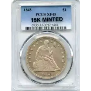 Dollars---Liberty Seated 1840-1873 -Silver- 1 Dollar (3)