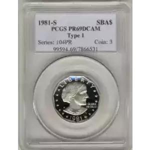 Dollars---Susan B. Anthony 1979-1999 -Copper-Nickel- 1 Dollar (3)