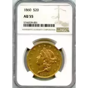 Double Eagles---Liberty Head 1849-1907 -Gold- 20 Dollar (3)