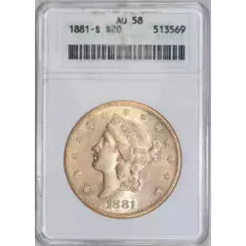 Double Eagles---Liberty Head 1849-1907 -Gold- 20 Dollar