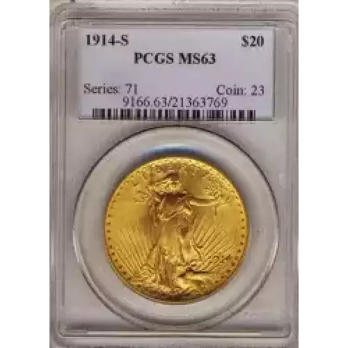 Double Eagles---Saint Gaudens 1907-1933 -Gold- 20 Dollar (3)