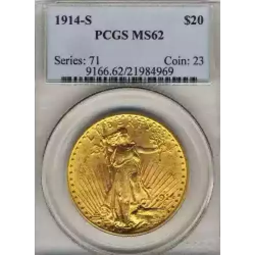 Double Eagles---Saint Gaudens 1907-1933 -Gold- 20 Dollar (3)