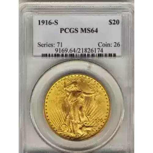 Double Eagles---Saint Gaudens 1907-1933 -Gold- 20 Dollar (3)