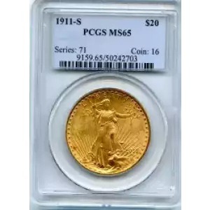 Double Eagles---Saint Gaudens 1907-1933 -Gold- 20 Dollar (3)