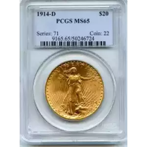 Double Eagles---Saint Gaudens 1907-1933 -Gold- 20 Dollar (3)