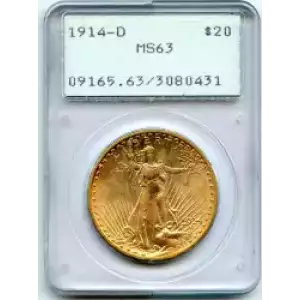 Double Eagles---Saint Gaudens 1907-1933 -Gold- 20 Dollar (3)