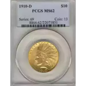 Eagles---Indian Head 1907-1933 -Gold- 10 Dollar (3)