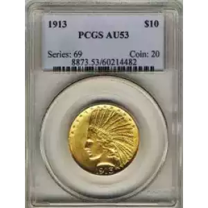 Eagles---Indian Head 1907-1933 -Gold- 10 Dollar (3)