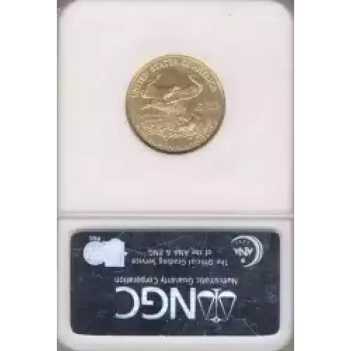 Gold Bullion-Gold Eagles--$10 Gold Eagle 1/4 oz -Gold- 10 Dollar (3)