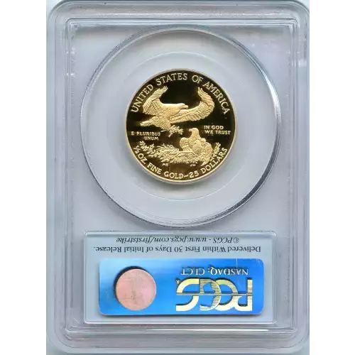 Gold Bullion-Gold Eagles--$25 Gold Eagle 1/2 oz -Gold- 25 Dollar (3)