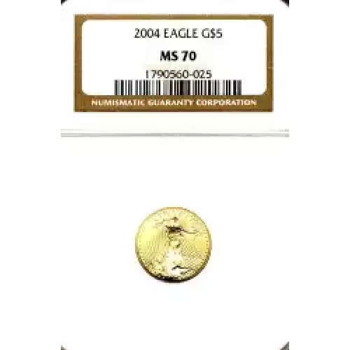Gold Bullion-Gold Eagles--$5 Gold Eagle 1/10 oz -Gold- 5 Dollar (3)
