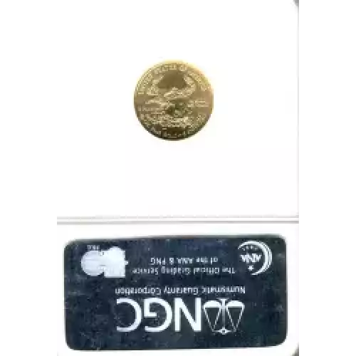 Gold Bullion-Gold Eagles--$5 Gold Eagle 1/10 oz -Gold- 5 Dollar (3)