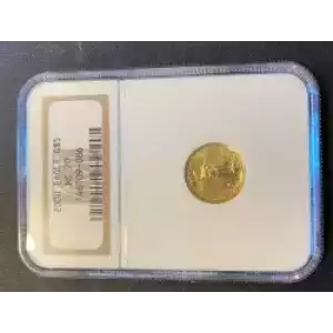 Gold Bullion-Gold Eagles--$5 Gold Eagle 1/10 oz -Gold- 5 Dollar (3)