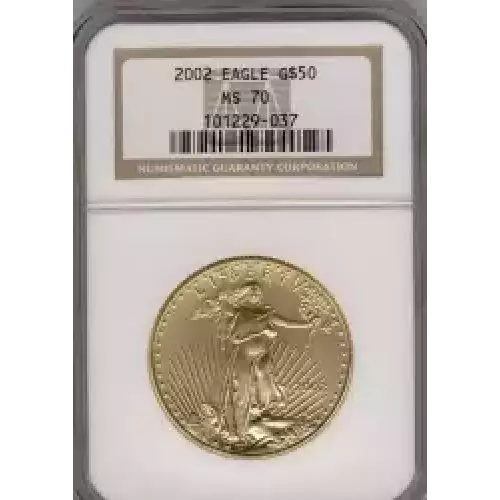 Gold Bullion-Gold Eagles--$50 Gold Eagle 1 oz -Gold- 50 Dollar (3)