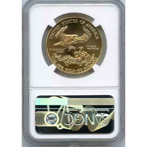 Gold Bullion-Gold Eagles--$50 Gold Eagle 1 oz -Gold- 50 Dollar (3)