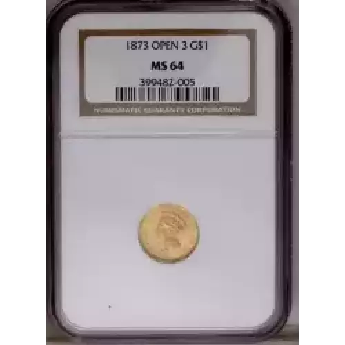 Gold Dollars---Indian Princess Head, Large Head 1856-1889 -Gold- 1 Dollar (3)