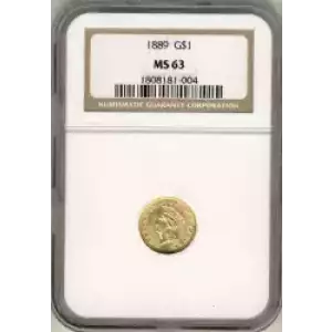 Gold Dollars---Indian Princess Head, Large Head 1856-1889 -Gold- 1 Dollar (3)