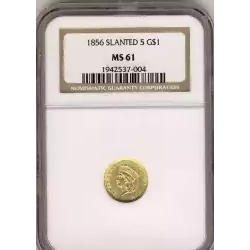 Gold Dollars---Indian Princess Head, Large Head 1856-1889 -Gold- 1 Dollar (3)