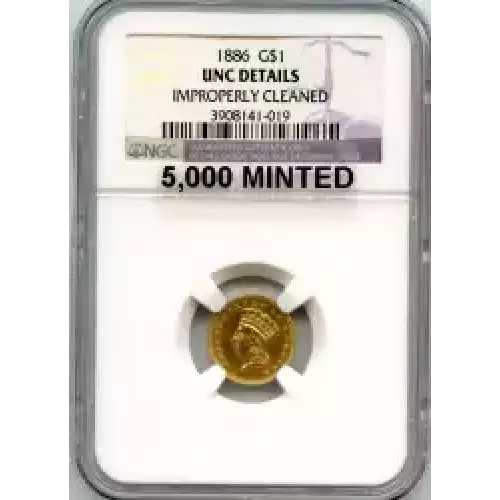 Gold Dollars---Indian Princess Head, Large Head 1856-1889 -Gold- 1 Dollar (3)