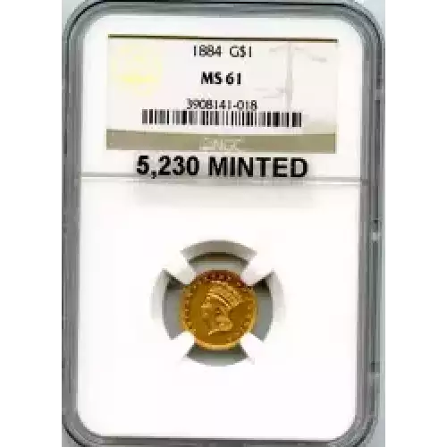 Gold Dollars---Indian Princess Head, Large Head 1856-1889 -Gold- 1 Dollar (3)