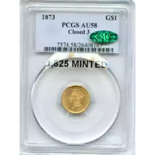 Gold Dollars---Indian Princess Head, Large Head 1856-1889 -Gold- 1 Dollar (3)