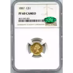 Gold Dollars---Indian Princess Head, Large Head 1856-1889 -Gold- 1 Dollar (3)