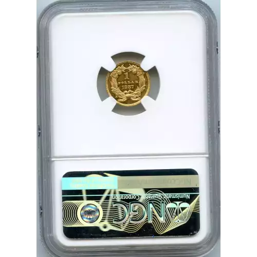 Gold Dollars---Indian Princess Head, Large Head 1856-1889 -Gold- 1 Dollar (3)