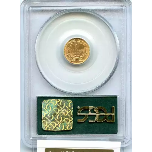 Gold Dollars---Indian Princess Head, Large Head 1856-1889 -Gold- 1 Dollar (3)