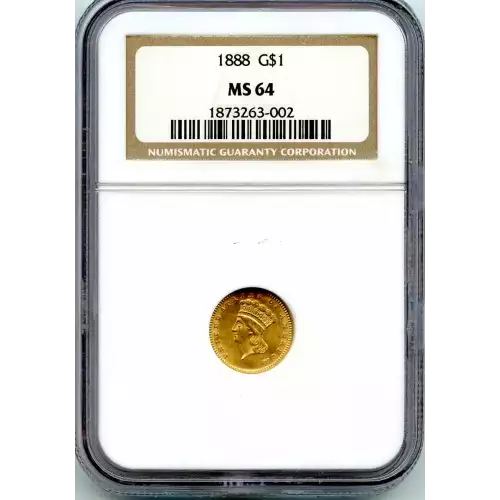 Gold Dollars---Indian Princess Head, Large Head 1856-1889 -Gold- 1 Dollar (3)