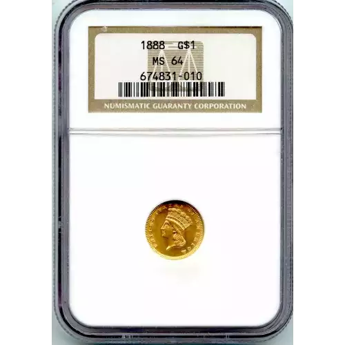 Gold Dollars---Indian Princess Head, Large Head 1856-1889 -Gold- 1 Dollar (3)