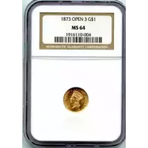 Gold Dollars---Indian Princess Head, Large Head 1856-1889 -Gold- 1 Dollar (3)