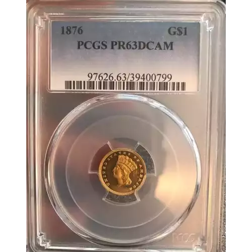 Gold Dollars---Indian Princess Head, Large Head 1856-1889 -Gold- 1 Dollar (3)