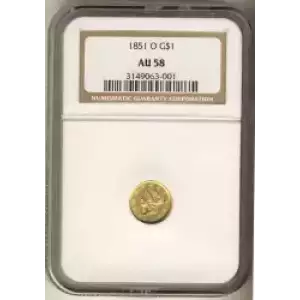 Gold Dollars---Liberty Head 1849-1854 -Gold- 1 Dollar (3)