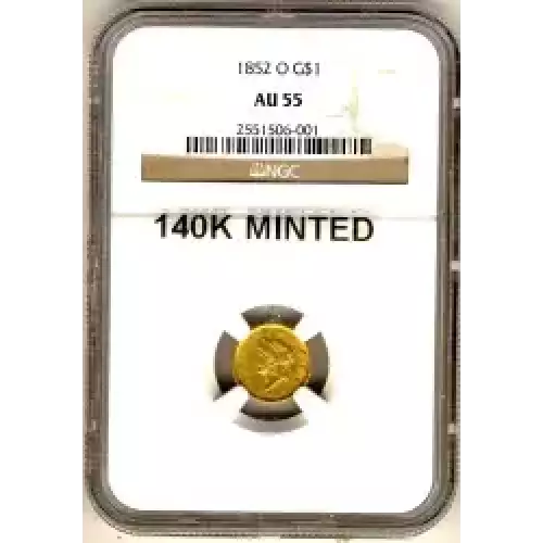 Gold Dollars---Liberty Head 1849-1854 -Gold- 1 Dollar (3)