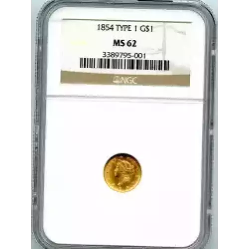 Gold Dollars---Liberty Head 1849-1854 -Gold- 1 Dollar (3)