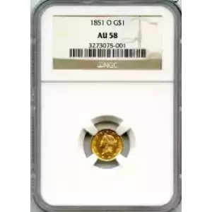 Gold Dollars---Liberty Head 1849-1854 -Gold- 1 Dollar (3)