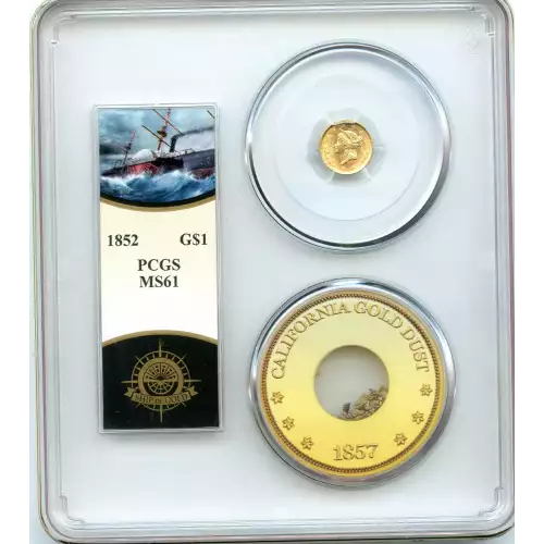 Gold Dollars---Liberty Head 1849-1854 -Gold- 1 Dollar (3)