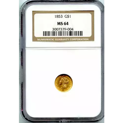 Gold Dollars---Liberty Head 1849-1854 -Gold- 1 Dollar (3)