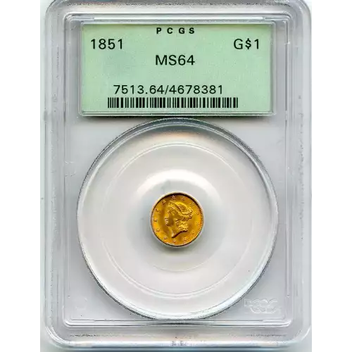 Gold Dollars---Liberty Head 1849-1854 -Gold- 1 Dollar (3)