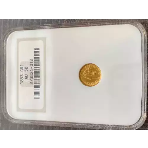 Gold Dollars---Liberty Head 1849-1854 -Gold- 1 Dollar (3)