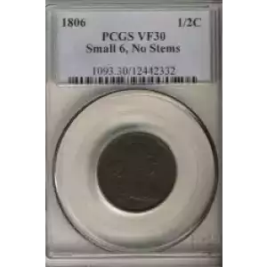 Half Cent Draped Bust-1800-08 -Copper (3)