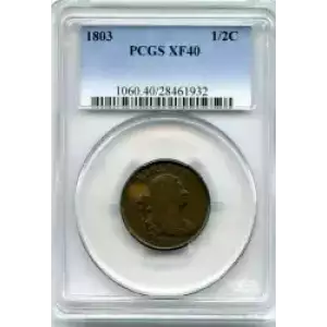 Half Cent Draped Bust-1800-08 -Copper (3)