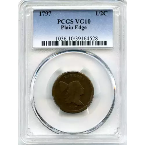 Half Cent Liberty Cap, Head Facing Right (3)