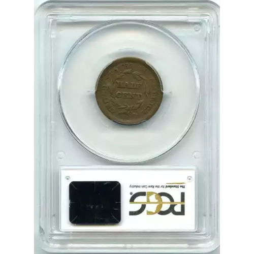 Half Cents -Braided Hair 1840-57 -Copper (3)