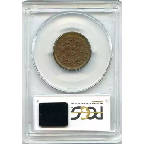 Half Cents -Braided Hair 1840-57 -Copper (3)