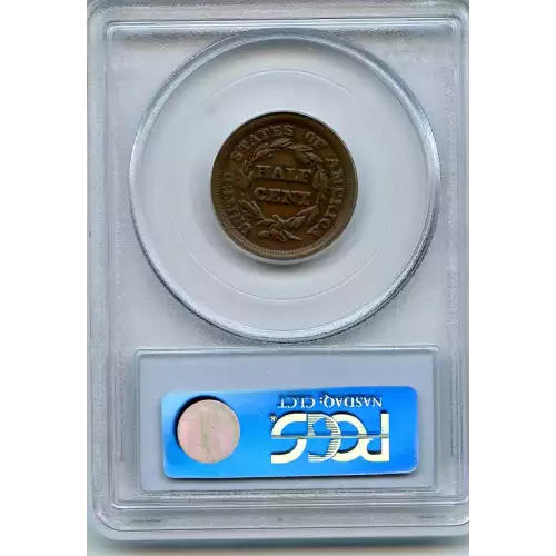 Half Cents -Braided Hair 1840-57 -Copper (3)