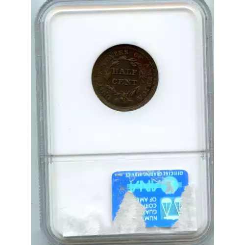 Half Cents -Braided Hair 1840-57 -Copper (3)